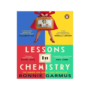 现货 妙不可言 化学课 邦妮·加莫斯 英文原版 Bonnie Garmus 惊奇队长布丽·拉尔森电视剧 年度图书榜单 Lessons in Chemistry