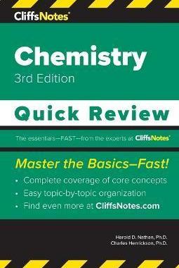[预订]CliffsNotes Chemistry: Quick Review 9781957671642
