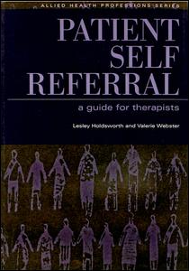 【预订】Patient Self Referral