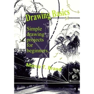 Simple drawing projects 预订 beginners Basics for 9781985164185 Drawing