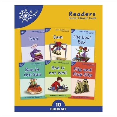 预订 Phonic Books Dandelion Readers Set 1 Units 1-10: Sounds of the alphabet and adjacent consonants 蒲公英拼读本*套第1-