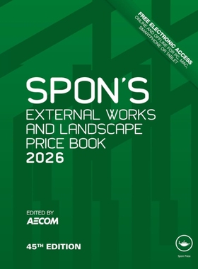 预订 Spon’s External Works and Landscape Price Book 2026: 9781041079446