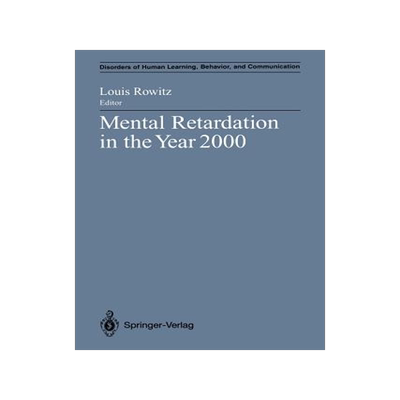 预订 Mental Retardation in the Year 2000