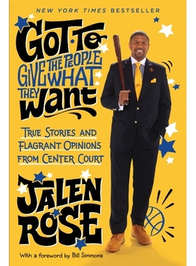 预订 Got to Give the People What They Want: True Stories and Flagrant Opinions from Center Court: 9780804138901