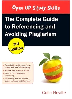 预订 The Complete Guide to Referencing and Avoiding Plagiarism: 9780335262021