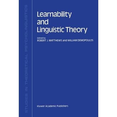 预订 Learnability and Linguistic Theory: 9780792305583