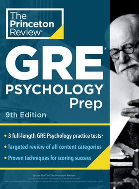 【预订】Gre Psych Prep 9E