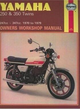 [预订]Yamaha 250 & 350 Twins (70-79) Haynes Repair Manual 9780856965050