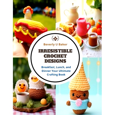 预订 Irresistible Crochet Designs: Breakfast, Lunch, and Dinner Your Ultimate Crafting Book: 9798872112488