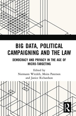 【预订】Big Data, Political Campaigning and the Law 9780367230548