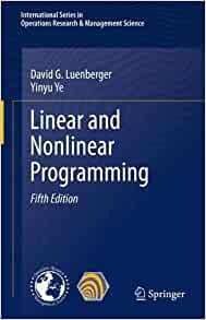 Programming 预订 Nonlinear and 9783030854492 Linear