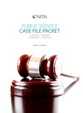 预订 Public Service Case File Packet: Cooper v. Cooper, Montane v. Hadden 公共服务案件档案包:Cooper诉Cooper， Montane诉H