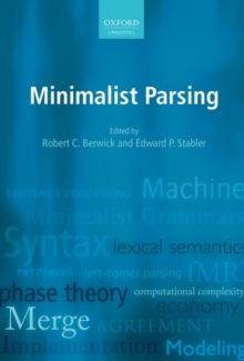 【预订】Minimalist Parsing
