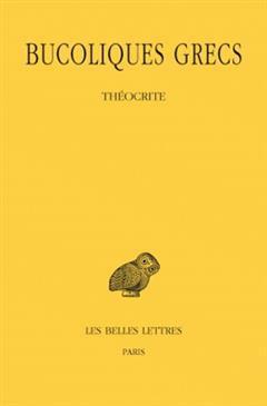 [预订]Bucoliques grecs, Vol. 1. Théocrite 9782251000725