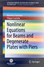 预订 Nonlinear Equations for Beams and Degenerate Plates with Piers