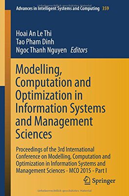 【预订】Modelling, Computation and Optimization in Information Systems and Management Sciences
