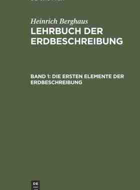 【预订】Die ersten Elemente der Erdbeschreibung 9783111276243