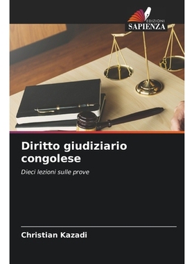 预订 Diritto giudiziario congolese: 9786209333460