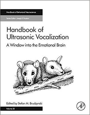 【预售】Handbook of Ultrasonic Vocalization
