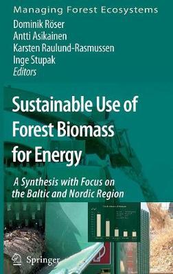 【预订】Sustainable Use of Forest Biomass for Energy