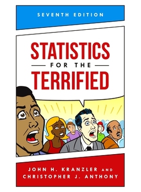 预订 Statistics for the Terrified, Seventh Edition 惊魂未定的统计资料，第7版: 9781538144879