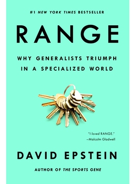 预订 Range: Why Generalists Triumph in a Specialized World 范围：为何通才在专业化世界中获胜: 9780735214507