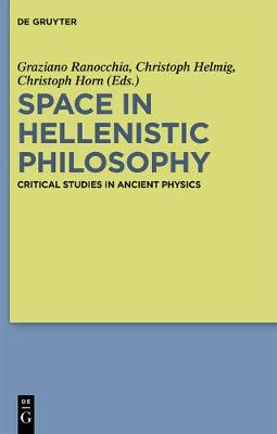 【预订】Space in Hellenistic Philosophy 9783110554762