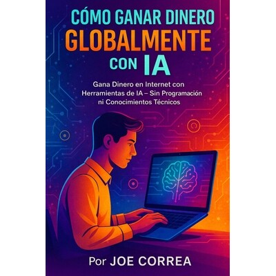 预订 Cómo Ganar Dinero Globalmente con IA: Gana Dinero en Internet con Herramientas de IA - Sin Programación ni Conoci