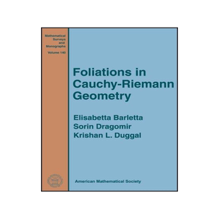 [预订]Foliations in Cauchy-Riemann Geometry 9780821843048
