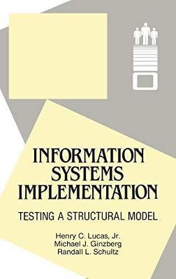 [预订]Information Systems Implementation: Testing a Structural Model 9780893916657