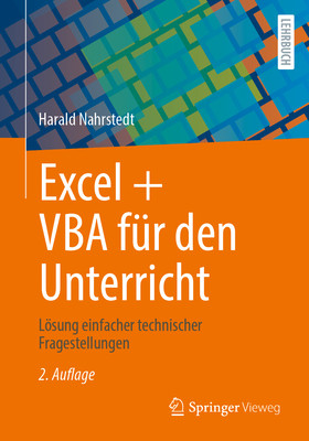 预订 Excel + VBA fur den Unterricht: Loesung einfacher technischer Fragestellungen