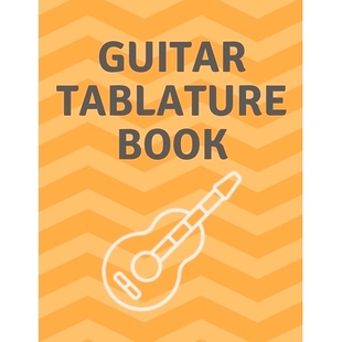 Kids Guitar And For Book Soft 8.5x11 Adults Cover Gift Tab 150pages Tablature 预订 Matte Birthday