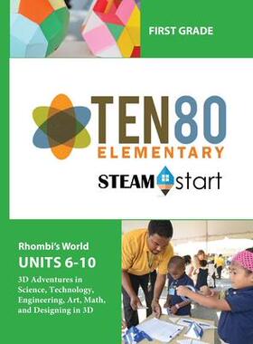 [预订]STEAMStart First Grade: Designing with 3D Shapes 9781942357346