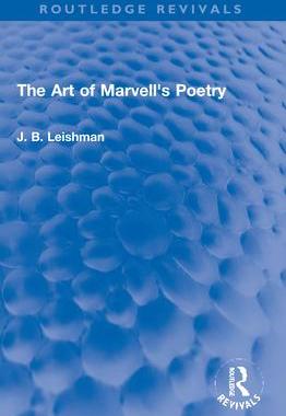 [预订]The Art of Marvell’s Poetry 9781032102818