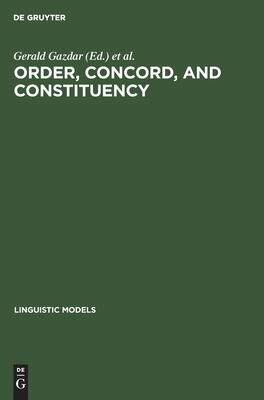 [预订]Order, Concord, and Constituency 9783110131048