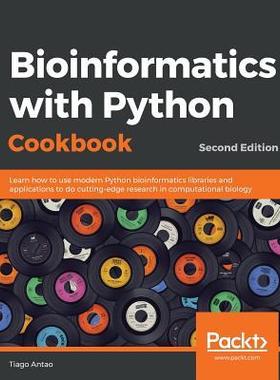 [预订]Bioinformatics with Python Cookbook 9781789344691