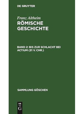 预订 Bis zur Schlacht bei Actium (31 v. Chr.): 9783111006536