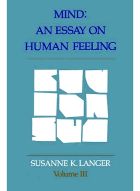 预订 Mind: An Essay on Human Feeling 心灵：关于人类情感的论文: 9780801825118