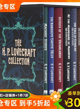 【预订】The H. P. Lovecraft Collection: Deluxe 6-Volume Box Set Edition
