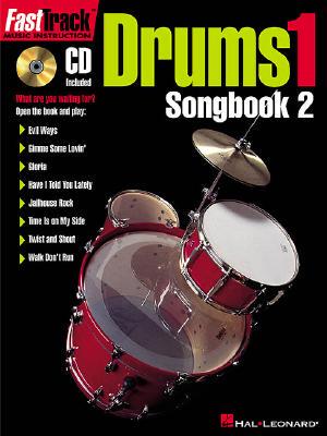 【预售】Fasttrack Drums Songbook 2 - Level 1