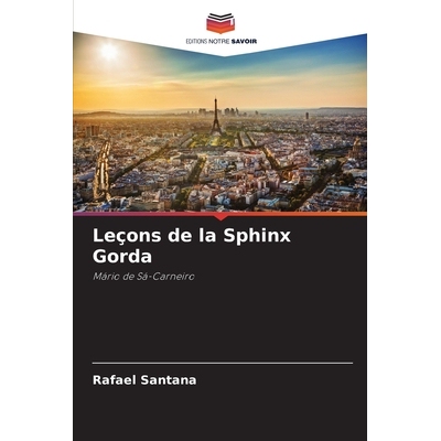 预订 Leçons de la Sphinx Gorda: Mário de Sá-Carneiro. DE: 9786209045233