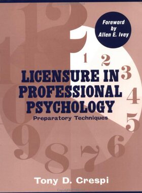 【预订】Licensure In Professional Psychology