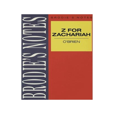[预订]O’Brien: Z for Zachariah 9780333581612