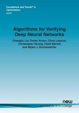 [预订]Algorithms for Verifying Deep Neural Networks 9781680837865