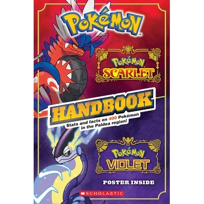 预订 Pokemon: Scarlet & Violet Handbook 口袋妖怪：猩红色和紫色手册: 9781338871371