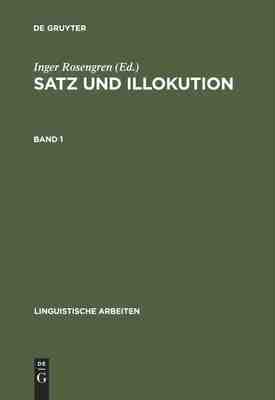 【预订】Satz und Illokution 9783484302785