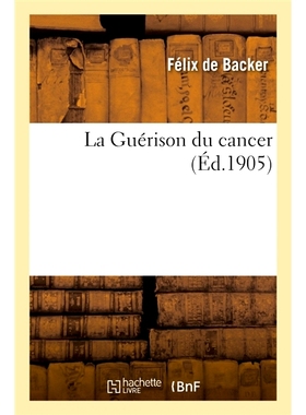 预订 La Guérison du cancer 癌症治愈: 9782013071154
