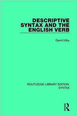 【预售】Descriptive Syntax and the English Verb