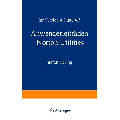 预订 Anwenderleitfaden Norton Utilities: Für Version 4.0 und 4.5: 9783528047436