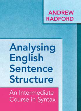 [预订]Analysing English Sentence Structure 9781009322966